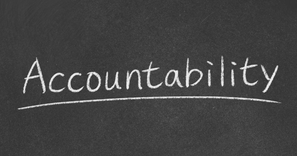 Be Accountable In Your Life